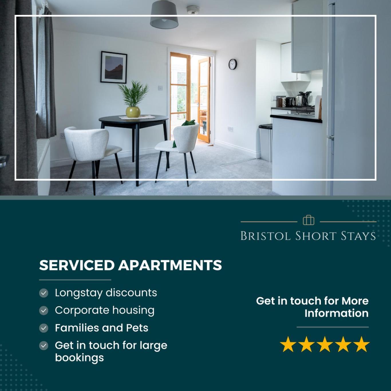 Bristol Short Stays - Amazing Redland Flat! Free Parking Dış mekan fotoğraf